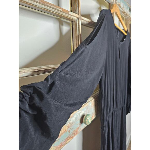 NWT Avenue Black Cold Shoulder Boat Neck Ladies Jumpsuit size 18/20 - Picture 12 of 16